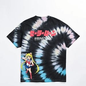 Sailor Moon Primitive Tie Dye Shirt